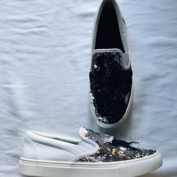 Tory Burch Sequin Slip-On Sneakers - Picture 4 of 16